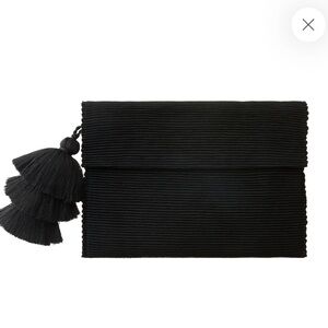 Elegant Black Crossbody Bag with Tassel by PALS